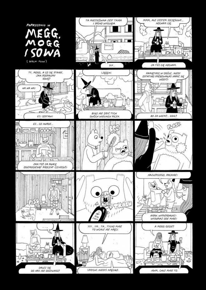 Strona z komiksu "Czary zjary 3".
