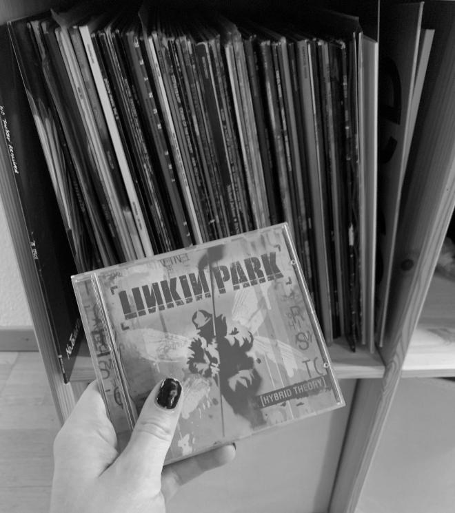 Płyta Linkin Park - "Hybrid Theory".